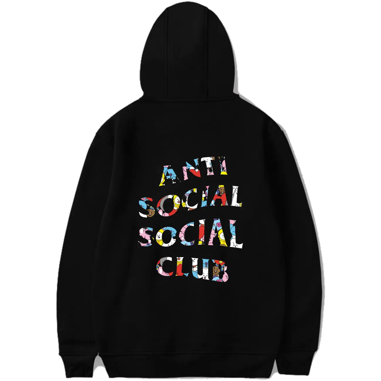 Unisex BTS Cartoon Style Hoodie And Merchandise Hoodie