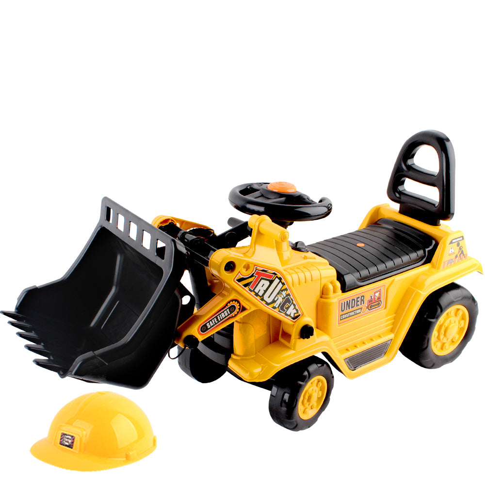 Keezi Ride On Car Toys Kids Excavator Bulldozer Sandpit Digger Car Pretend Play Main image