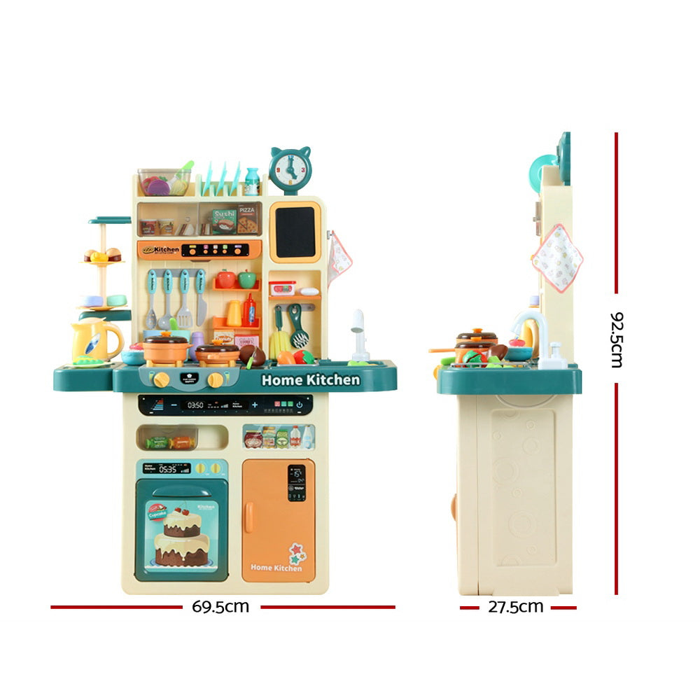 Keezi Kids Kitchen Pretend Play Set Cooking Sound Steam Light Function Secondary image