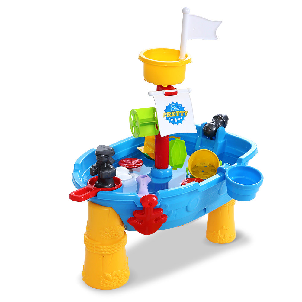 Keezi Kids Sandpit Pretend Play Set Outdoor Toys Water Table Activity Play Set Main image