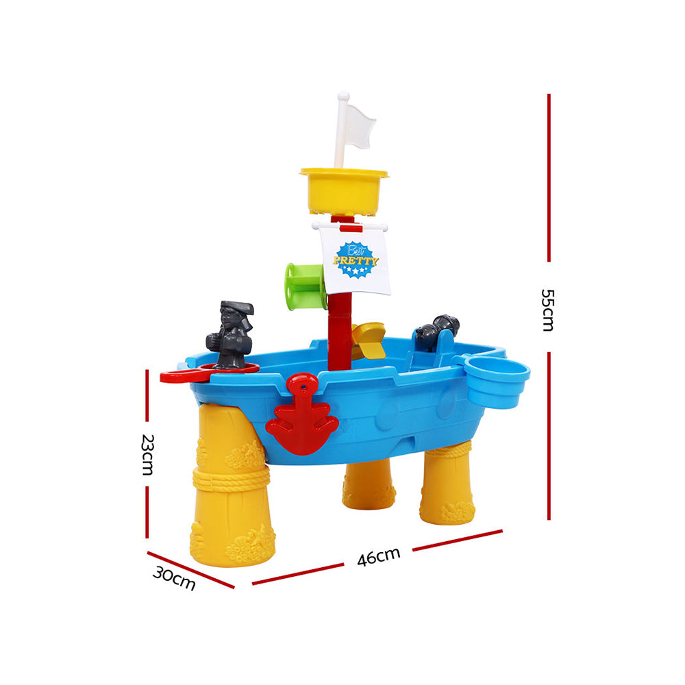 Keezi Kids Sandpit Pretend Play Set Outdoor Toys Water Table Activity Play Set Secondary image