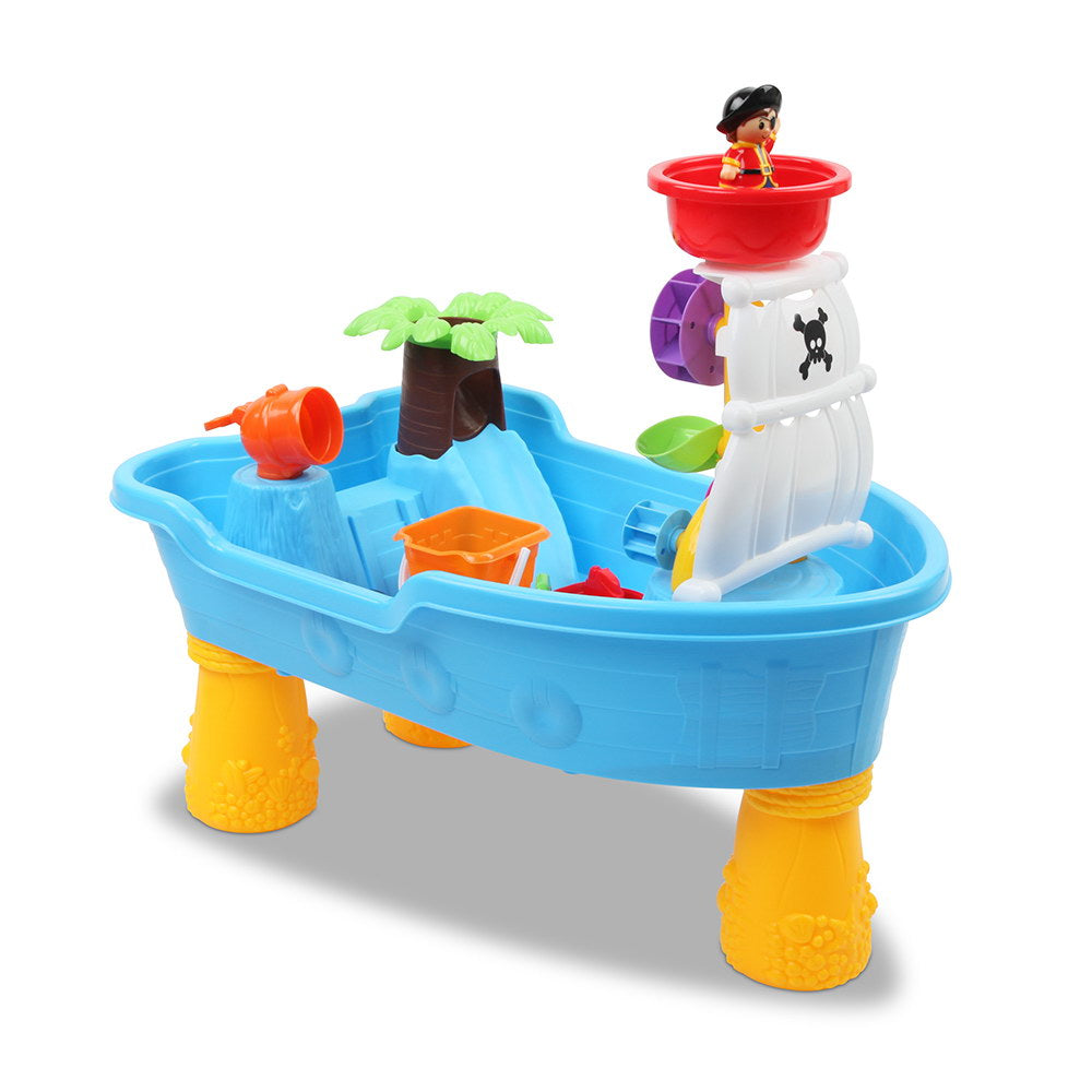 Keezi Kids Sandpit Pretend Play Set Sand Water Table Outdoor Beach Toy Children Main image