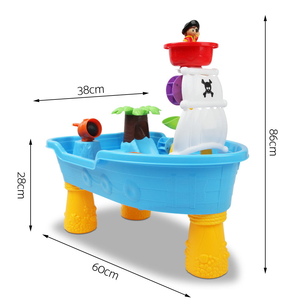 Keezi Kids Sandpit Pretend Play Set Sand Water Table Outdoor Beach Toy Children Secondary image