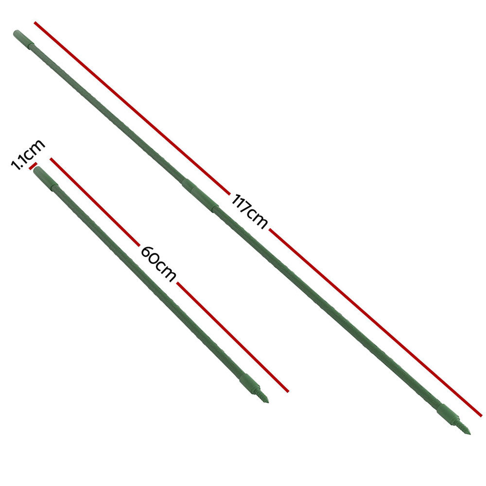 Green Fingers Garden Stakes Metal Plant Support 48pcs 60x1.1CM Secondary image