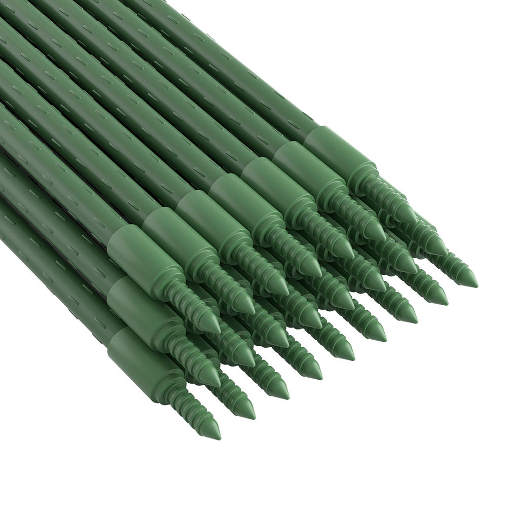 Green Fingers Garden Stakes Metal Plant Support 24pcs 92x1.1CM Main image
