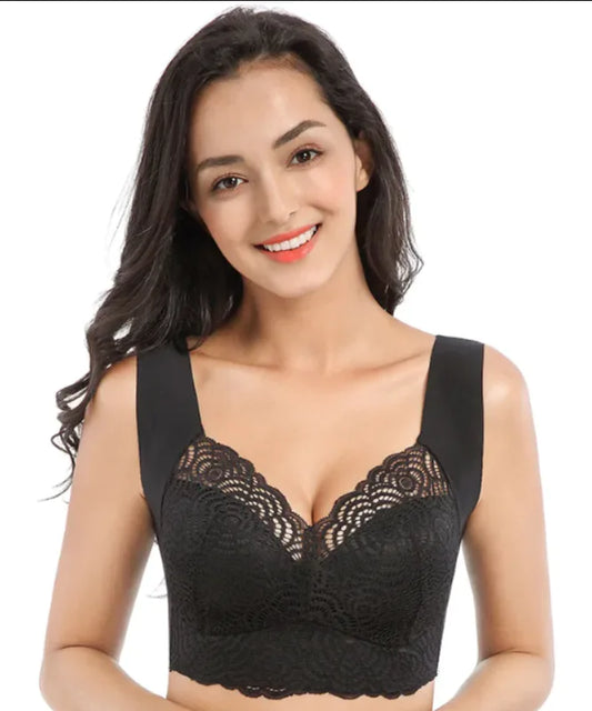 Plus Size Seamless Wire Free Comfort Bra