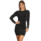 Women's Sexy Lace Backless Dress