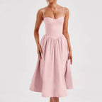 Women's French Vintage Court Style Long Dress