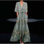 Women's Printed Pleated Dress