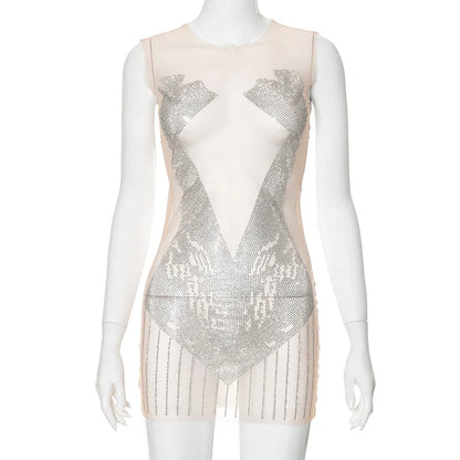 Women's Sheer Mesh Dress