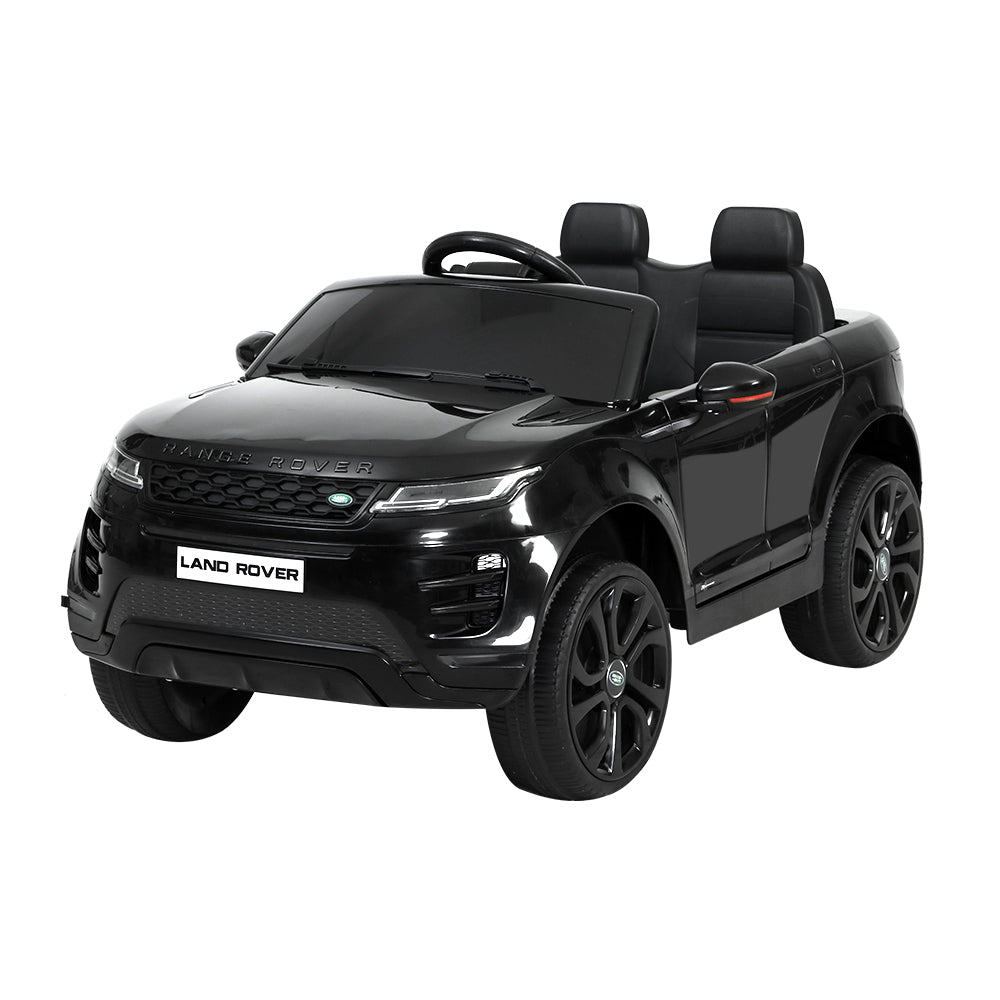 Kids Electric Ride On Car Land Rover Licensed Toy Cars Remote 12V Battery Black Main image