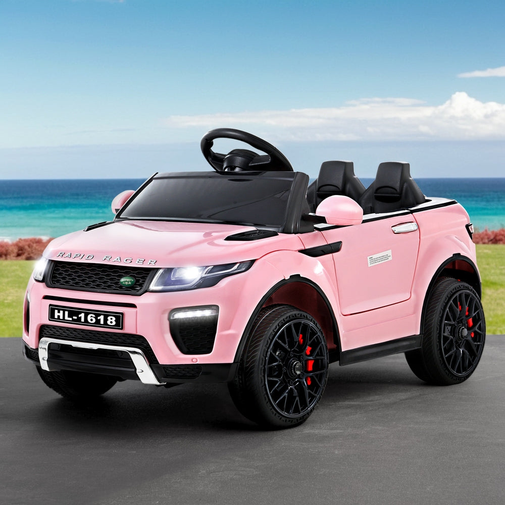 Rigo Kids Electric Ride On Car Range Rover-inspired Toy Cars Remote 12V Pink Secondary image