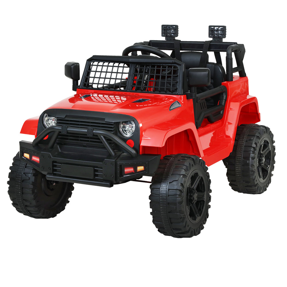 Rigo Kids Electric Ride On Car Jeep Toy Cars Remote 12V Red Main image