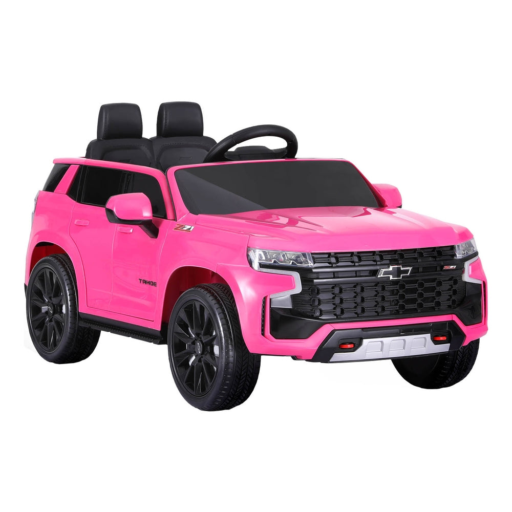 Kids Ride On Car Licensed Chevrolet Tahoe Electric Toys Horn Remote 12V Pink Main image