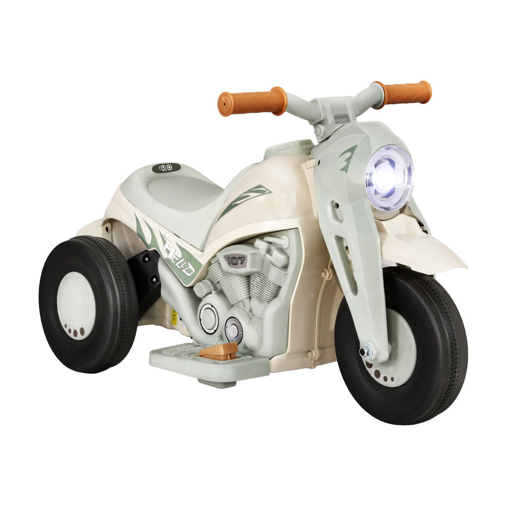 Rigo Kids Ride On Car Electric Motorcycle Motorbike with Bubble Maker Green Main image