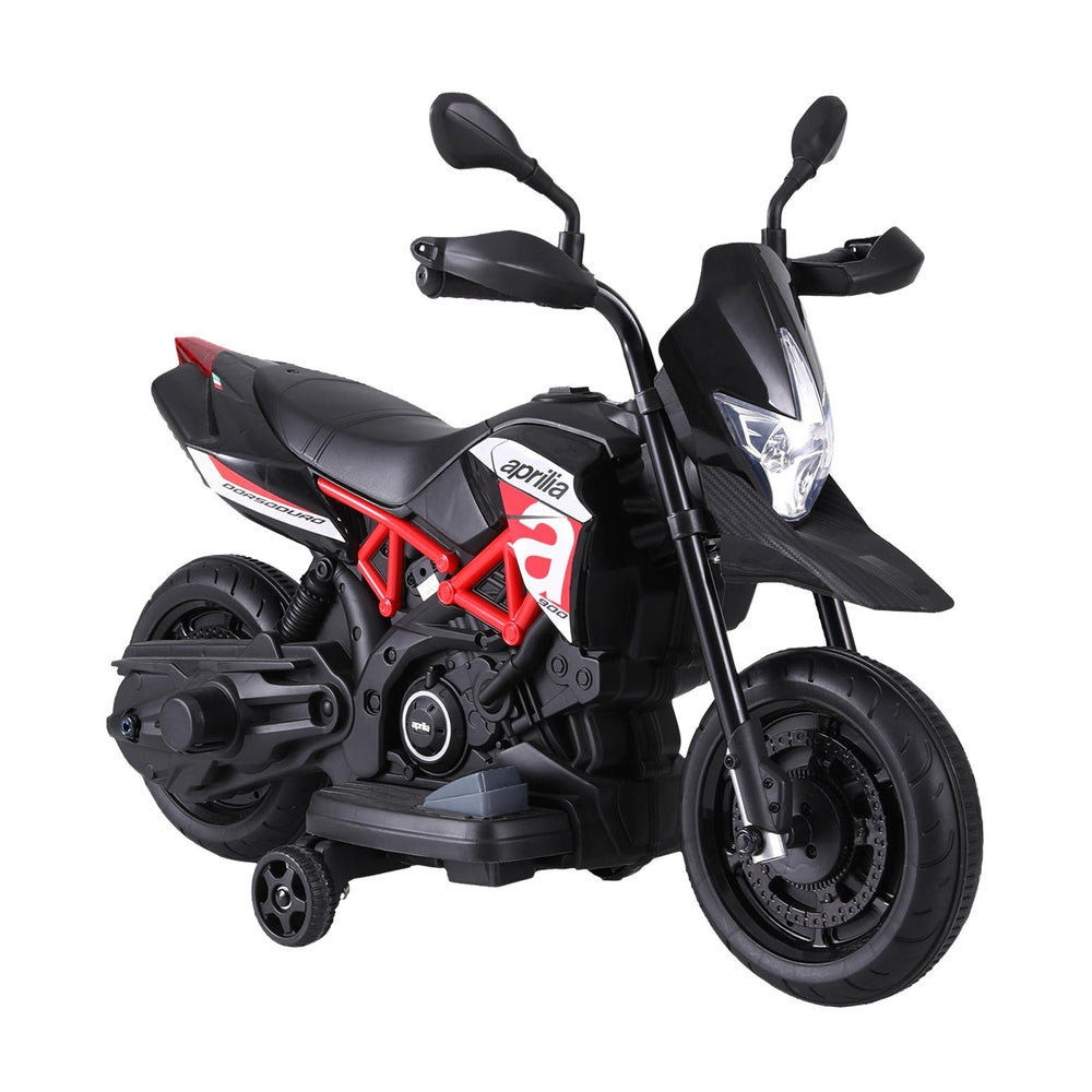 Kids Electric Ride On Car Motorcycle Motorbike Aprilia Licensed Dorsoduro 900 Main image