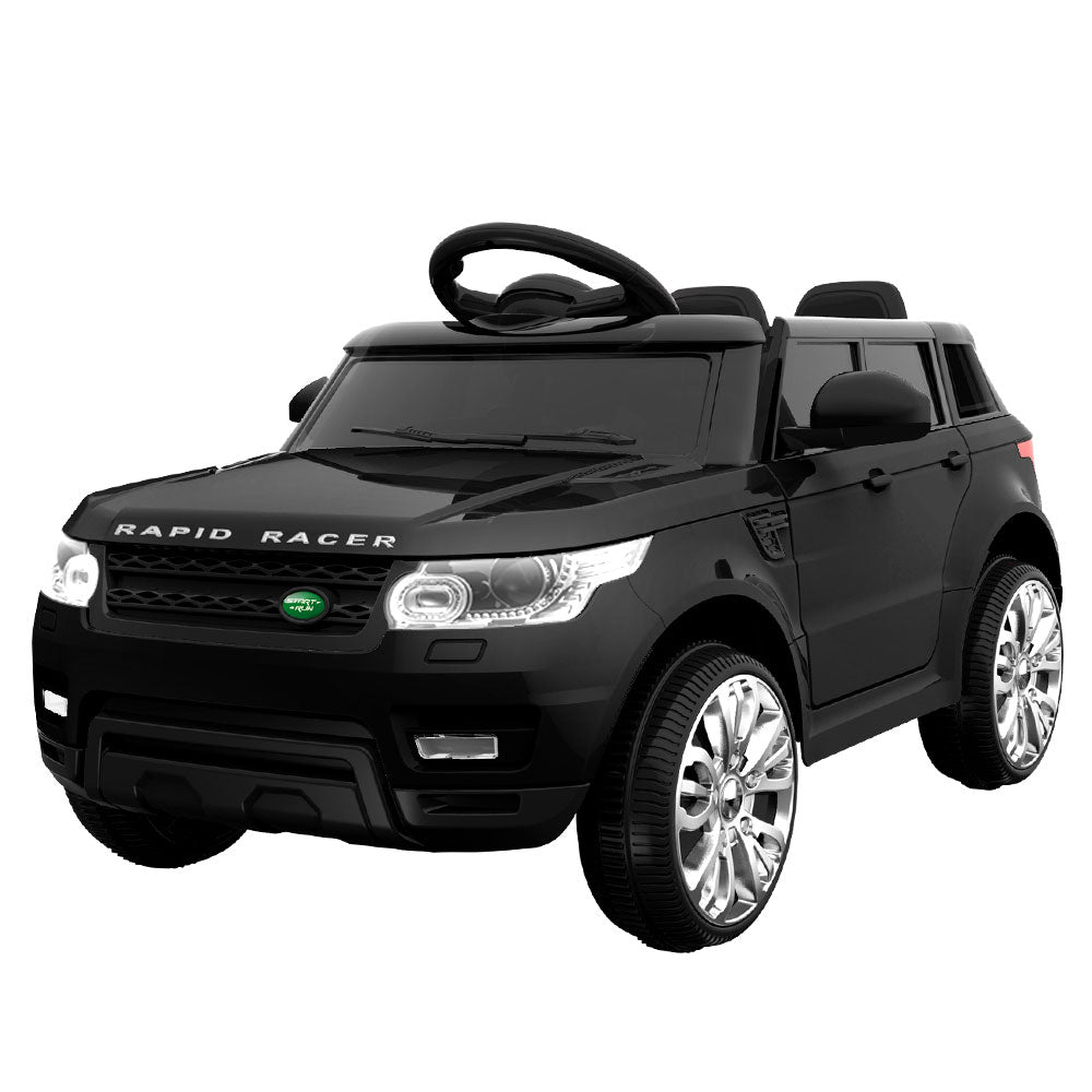 Rigo Kids Electric Ride On Car SUV Range Rover-inspired Cars Remote 12V Black Main image