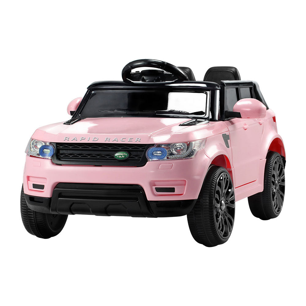 Rigo Kids Electric Ride On Car SUV Range Rover-inspired Cars Remote 12V Pink Main image
