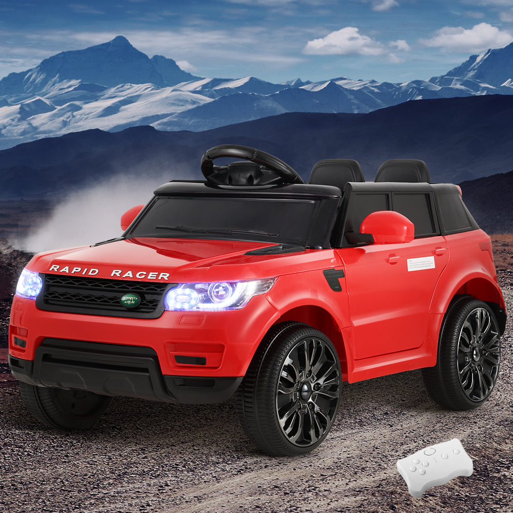 Rigo Kids Electric Ride On Car SUV Range Rover-inspired Cars Remote 12V Red Secondary image