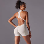 Women's Backless Sports Jumpsuit