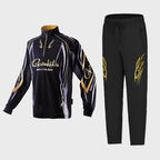 GAMAKATSU Men Thin Sun Protection Breathable Quick Dry Ice Silk Fishing Shirt & Pant