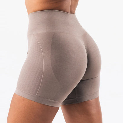 Amplify Contour Seamless Scrunch Butt High Waist Gym Shorts Women