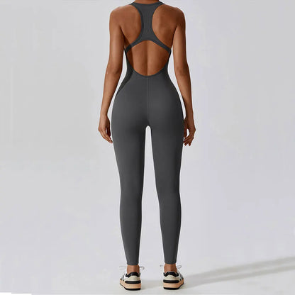 Yoga Jumpsuit Fitness Sports Overalls Gym Clothing Set Activewear