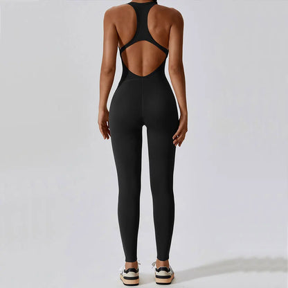 Yoga Jumpsuit Fitness Sports Overalls Gym Clothing Set Activewear