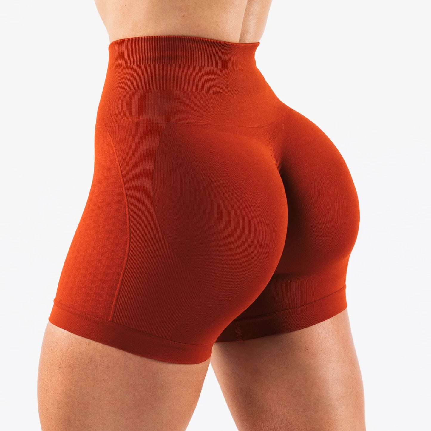 Amplify Contour Seamless Scrunch Butt High Waist Gym Shorts Women