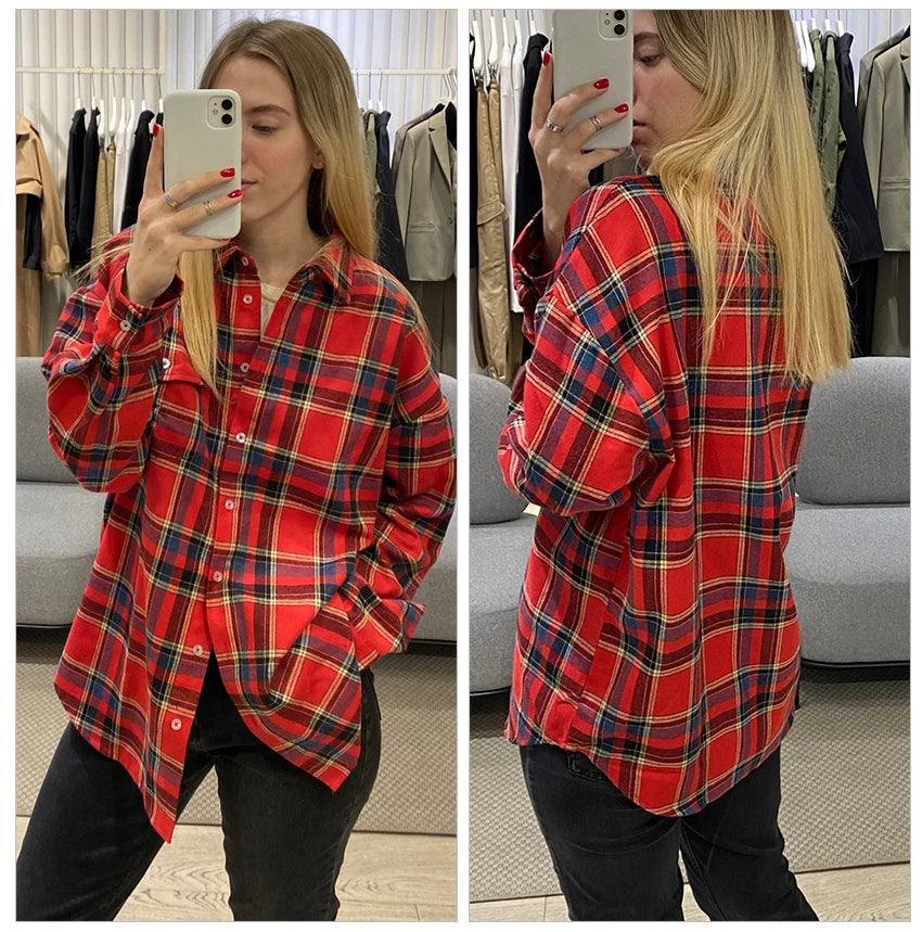Women's Oversized Shirt Women's Shirt Unbranded