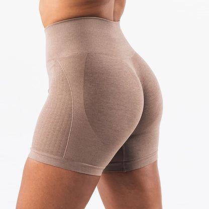 Amplify Contour Seamless Scrunch Butt High Waist Gym Shorts Women