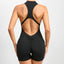 Sexy Hollow Backless Scrunch Butt Sport Jumpsuit Short Woman One Piece