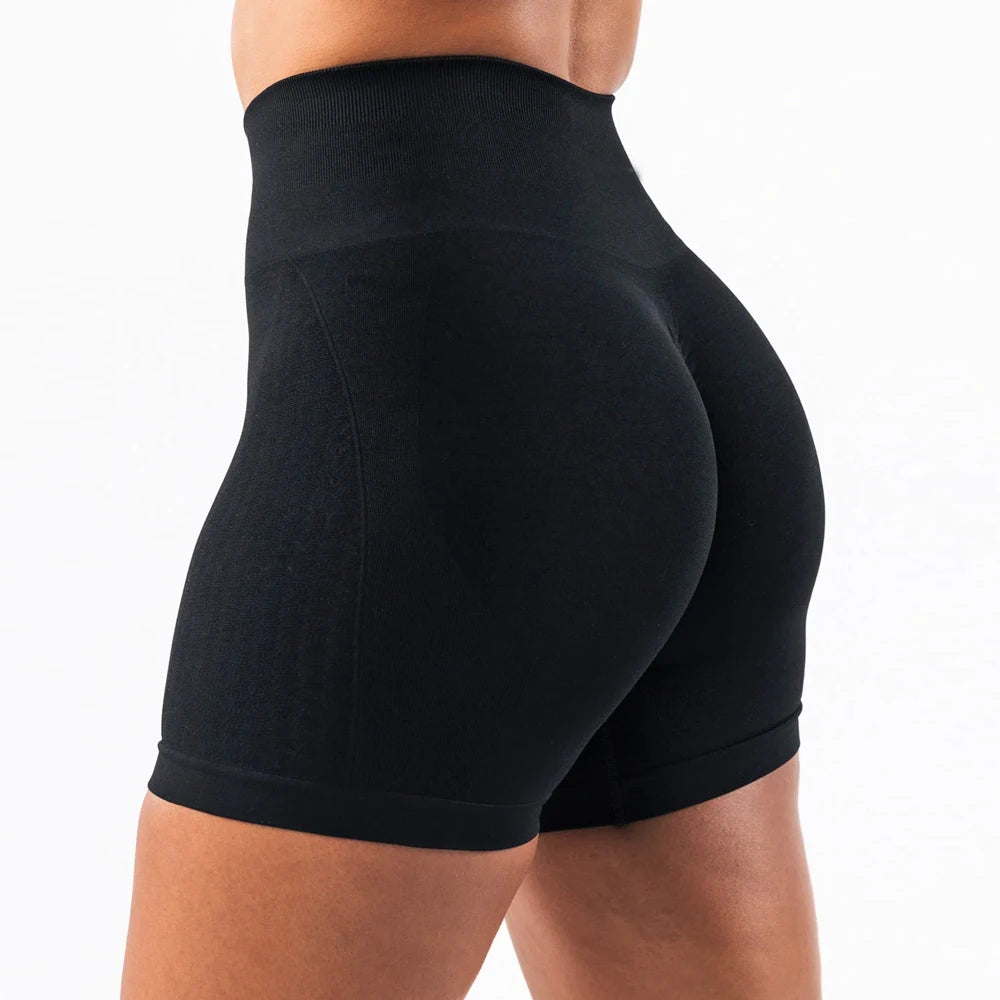 Amplify Contour Seamless Scrunch Butt High Waist Gym Shorts Women