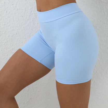 V Back Yoga Gym Shorts Women