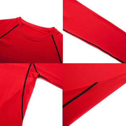 Anime Fullmetal Alchemist Compression Shirts Athletic Quick Dry Long Sleeve Running Workout Gym Workout Fitness Undershirts Tops