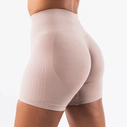 Amplify Contour Seamless Scrunch Butt High Waist Gym Shorts Women