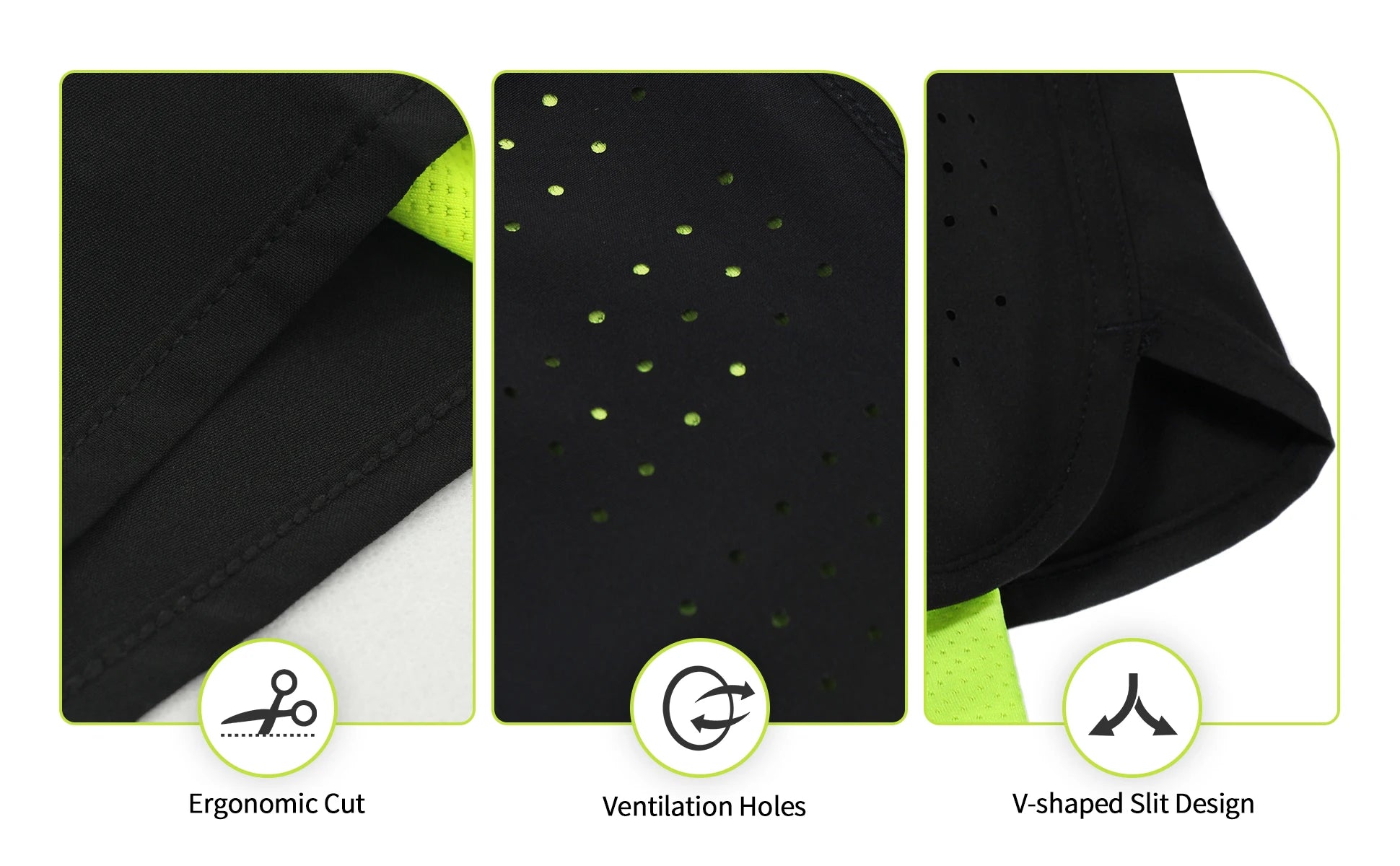 ARSUXEO Men's Running Outdoor Sports Training Exercise Jogging Gym Fitness 2 in 1 Quick Dry Workout Shorts