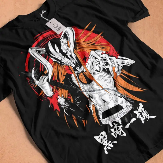 Ichigo Full Hollow Bleach Unisex Tshirt