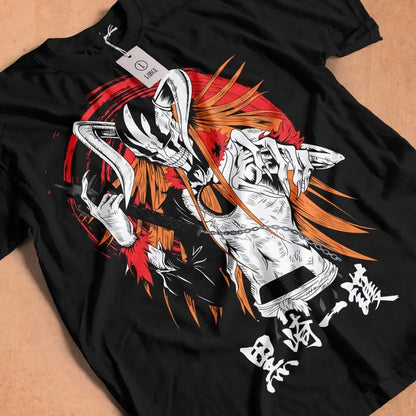 Ichigo Full Hollow Bleach Unisex Tshirt