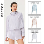 UPF 50+ UV Sun Protection Zip Up Hoodie Long Sleeve Women