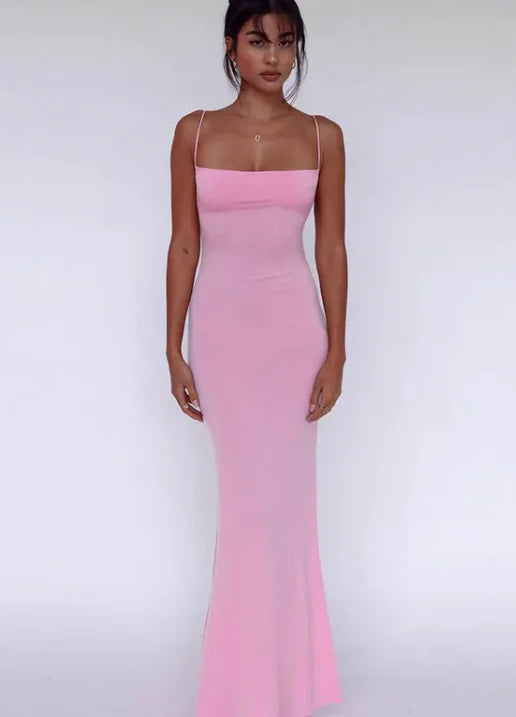 Women's Elegance Back Slim Dress Main image