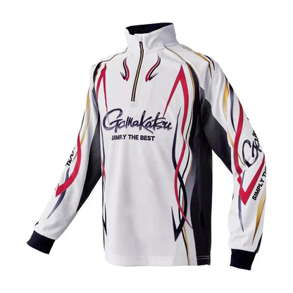 GAMAKATSU Men Thin Sun Protection Breathable Quick Dry Ice Silk Fishing Shirt & Pant