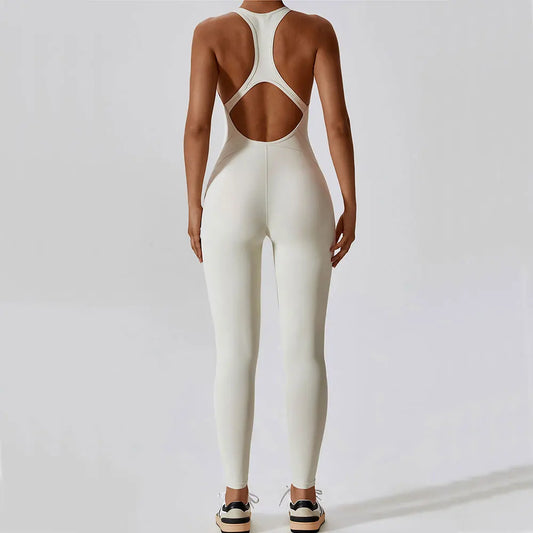 Yoga Jumpsuit Fitness Sports Overalls Gym Clothing Set Activewear