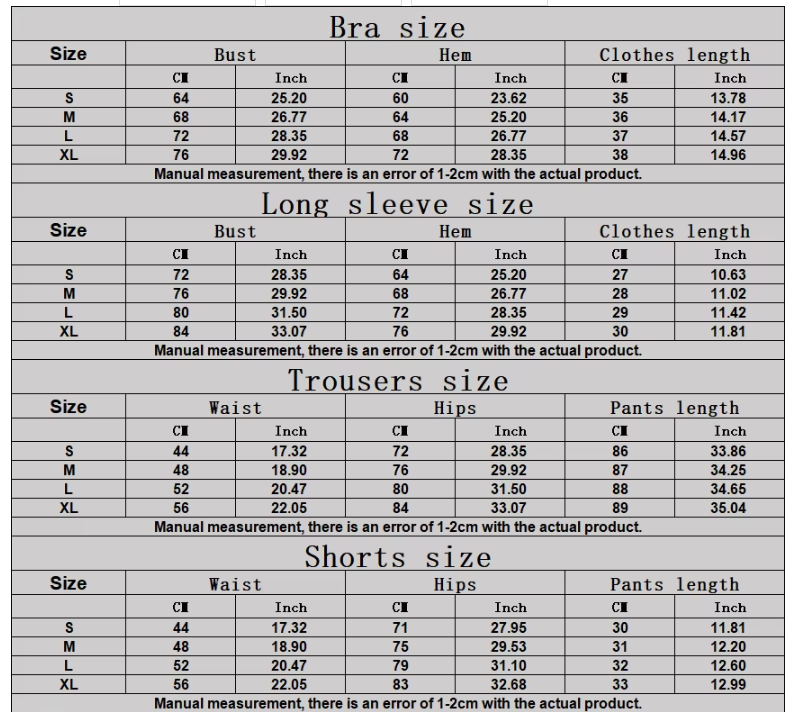 Women Tracksuit Yoga Gym Set 2 Pieces Sportswear Workout Clothes