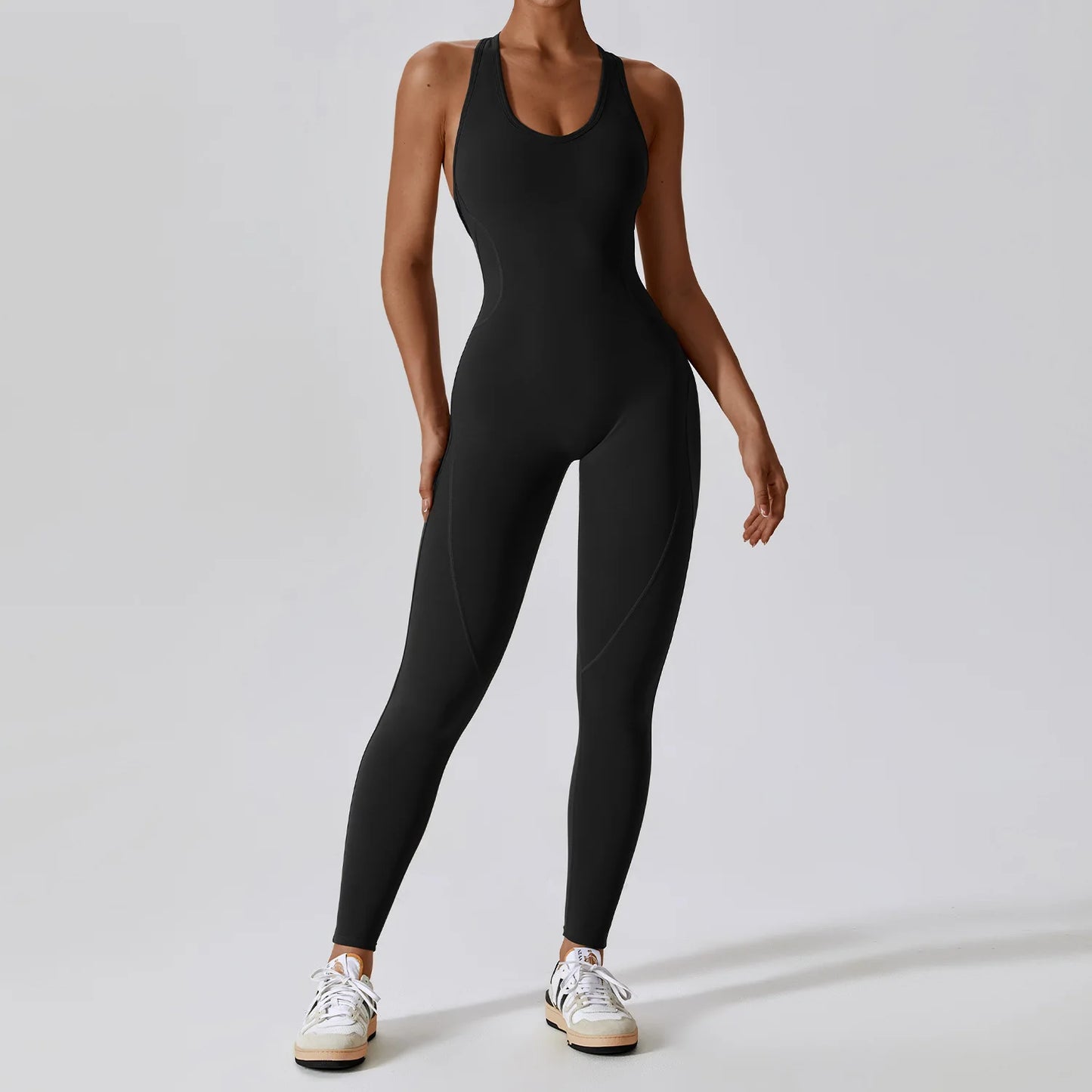 Yoga Jumpsuit Fitness Sports Overalls Gym Clothing Set Activewear