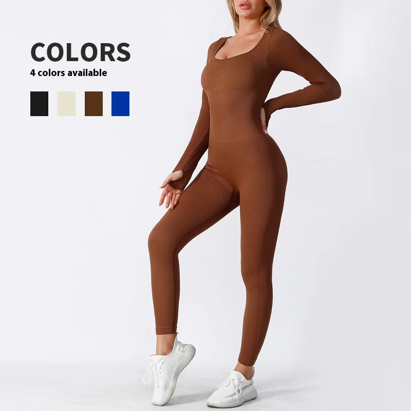 Women's Seamless Yoga Jumpsuit
