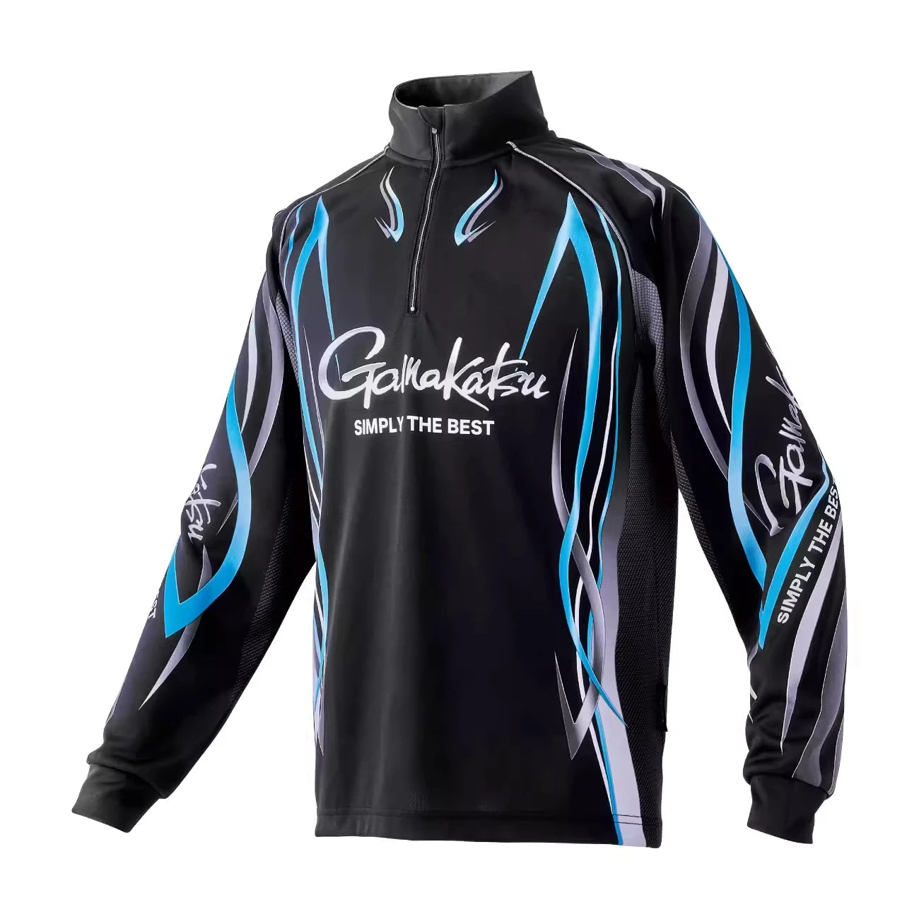 GAMAKATSU Men Thin Sun Protection Breathable Quick Dry Ice Silk Fishing Shirt & Pant