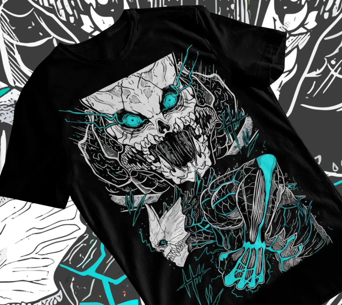 Kaiju no 8 Mina Shiro Kaij Manga Anime Unisex Tshirt