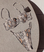 Women's Snake Print Bikini Set