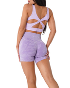 Women's Camo Seamless Activewear Yoga Shorts